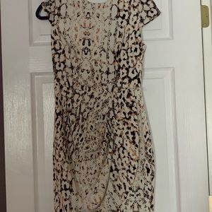 Bebe fitted dress sz 4